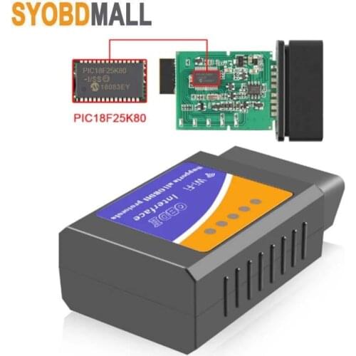 Good PIC18F25K80 ELM327 WIFI V1.5 OBD2 Car Diagnostic Scanner Elm327 WI-FI Mini ELM 327 V 1.5 OBDII for iOS Diagnostic Tool