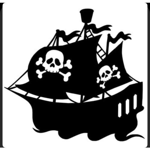 Pirate Ship Shape Metal Cutting Die DIY For Scrapbooking Decoration Crafts