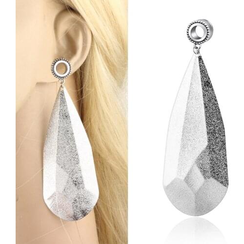 JUNLOWPY Stainless 00g Plugs and Tunnels for Women Men Earrings Lobe Stretcher Piercing Kit Expander Set Body Jewelry 6g-5/8"