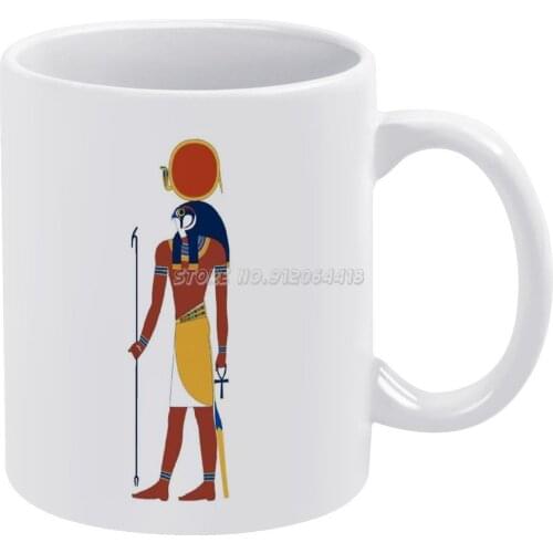 Ra Coffee Mugs Ceramic Personalized Mugs 11 Oz White Mug Tea Milk Cup Drinkware Travel Mug Ra Egyptian God Egypt Ancient Myth Py