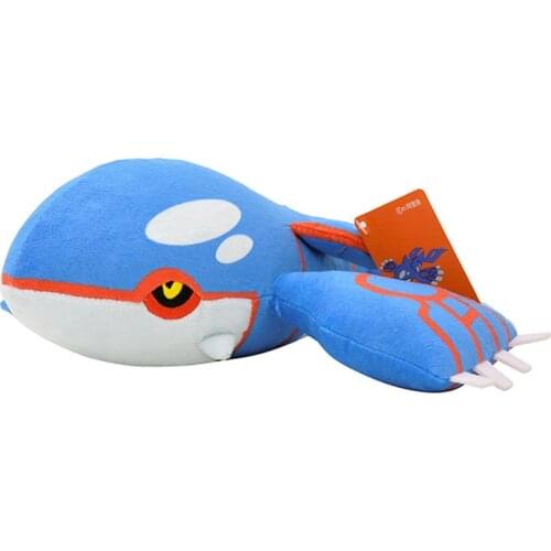 Kyogre Stuffed Toy Plush Doll Kawaii Pikachued Pokemoned Peluche Squirtle Bulbasaur Anime Kid Gift