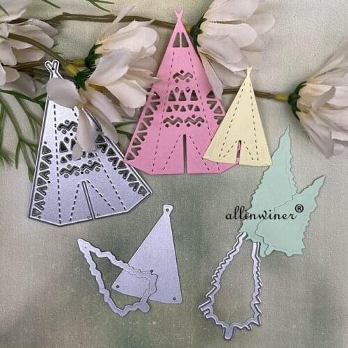Tent decoration Metal Cutting Dies Stencils Die Cut for DIY Scrapbooking Album Paper Card Embossing