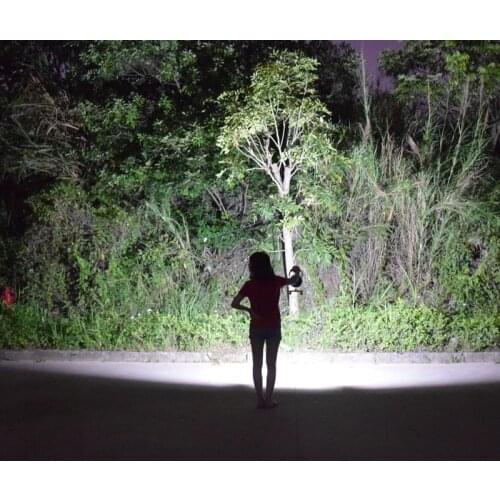 AIFENG 30w powerful LED flood light rechargeable lantern searchlight handheld spotlight 18650 battery work light