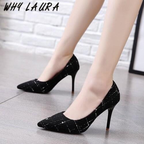 Spring summer autumn new womens shoes high-heeled shoes fine match womens shoes pointed shallow mouth wild sexy nude womens s