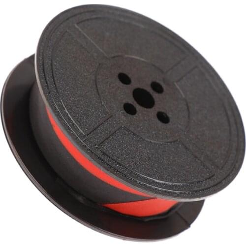 Universal Red And Black Ribbon Compatible For ROVER Typewriter Printer Core Ink Ribbon (Black)