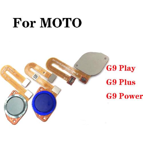 Home Finger Reader Fingerprint Reader Touch ID Sensor Return Key Home Button Flex Cable For Motorola Moto G9 Play