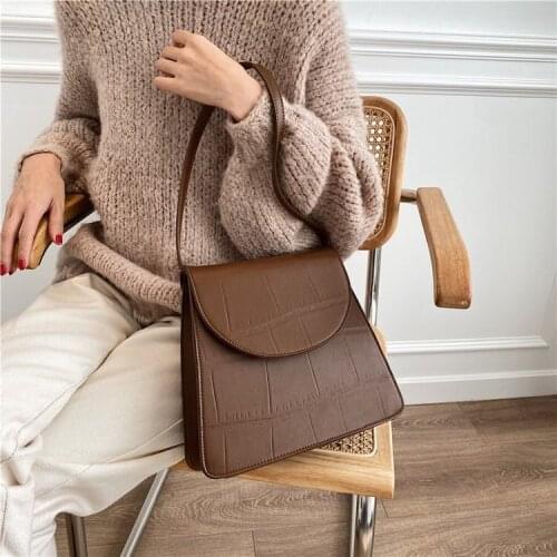 High Capacity Shoulder Bags For Ladies Crocodile Pattern Ladies Hand Bags 2020New Fashion Crossbody Bags Bolsas Feminina