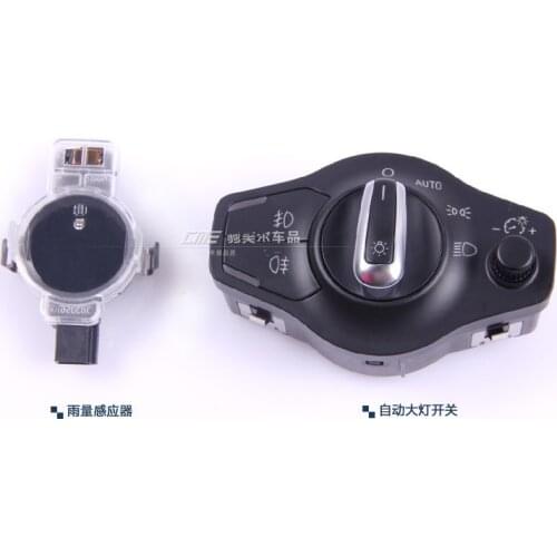 Automatic headlight switch Button + Rain sensor FOR AUDI A4 B8 Q5 A5 8K0 941 531 AS + 8UD 955 559 B