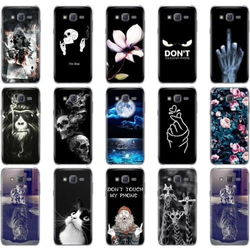 For Samsung Galaxy J5 SM-J500F Case Painting Silicon Soft TPU Back Phone Case Cover for Samsung J5 2015 Protective Coque Bumper