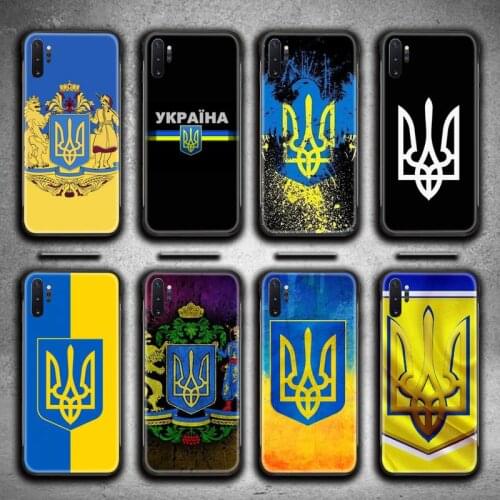 Ukraine Flag Phone Case For Samsung Galaxy Note20 ultra 7 8 9 10 Plus lite M51 M21 M31S J8 2018 Prime