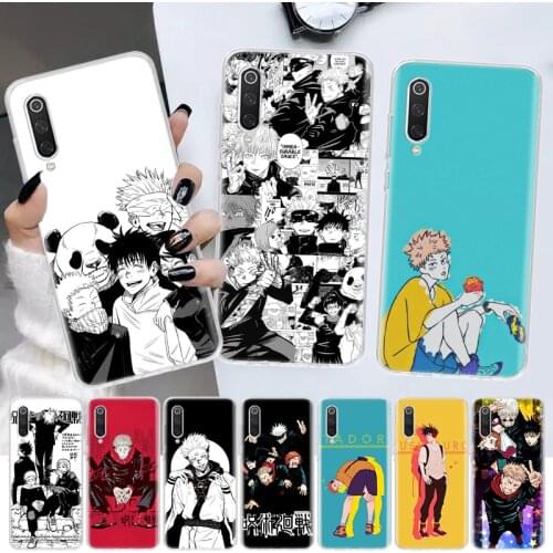 Anime Jujutsu Kaisen Soft Cover Phone Case For Xiaomi Redmi Note 10 9 9S 8 7 8T 9A 8A 7A 6A 5 4X S2 K20 Pro Customized Coque