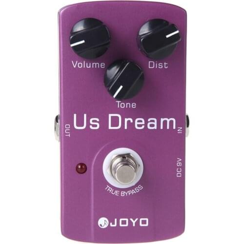 JOYO JF-34 Electric Guitar Effect Pedal US Dream Distortion Guitar Pedal True Bypass Guitar Parts & Accessories