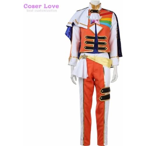 KING OF PRISM -Shiny Seven Stars- Juoin Kakeru/Juuouin Kakeru Cosplay Costume New Years Christmas Costume