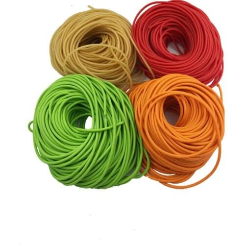 10m cold resistance plain,red,black,orange,blue,green latex tubing latex hose latex rubber band for fitness tension equipment