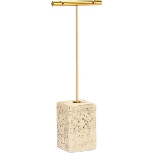 Metal Earring Jewelry Display Plaster Creative Organizer Earring Jewelry Display Stand Hard Display Stand Holder