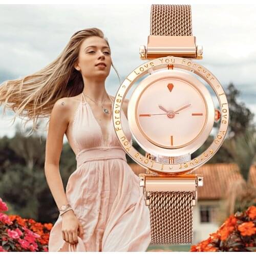 Fashion Whirl Luxury Women Watches Zegarek Damski Magnet Strap Casual Watches Women Reloj Mujer Wristwatches Relogio Feminino