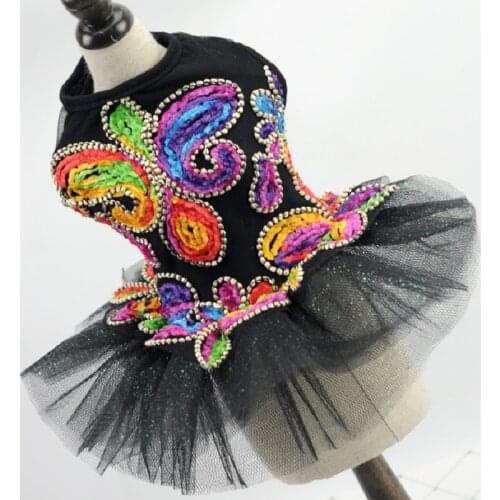 Fashion high quality lace Princess Wedding Dresses for Pet dog Pet Skirt Puppy Cat Dress XS-XL with embroidery in hand