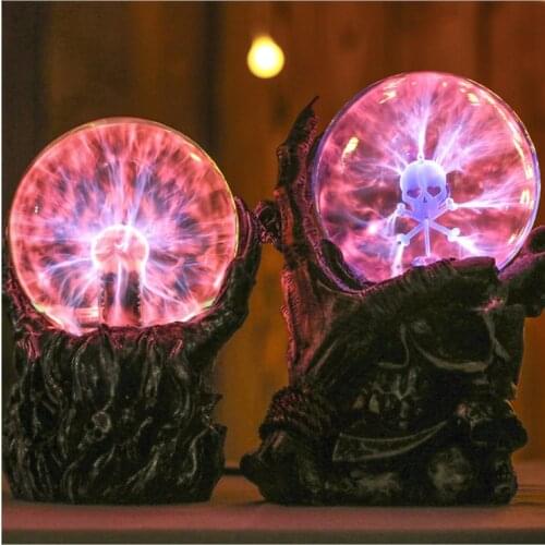 New Novelty Light Supernatural Photoelectric Light-emitting Luminous Magic Plasma Static Touch Magic Ball Electronic Magic Ball