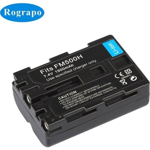 New 1500mAh NP-FM500H NPFM500H Camera Battery For Sony a200 a300 a350 a450 a500 a550 a560 a580 a700 a850 a900 Accumulator