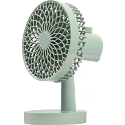 Portable Personal Fans USB Charging Table Fan Rotatable Shaking Head 3 Speed Regulation Desktop Electric Fan for Office