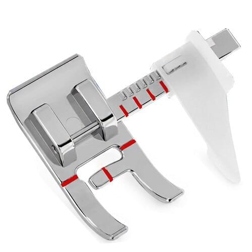 ADJUSTABLE GUIDE STITCHING FOOT 7MM FOR REGULAR SEWING MACHINES 6708 PRESSER FOOT P86708