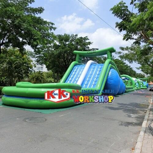 The Worlds Longest waterslide Inflatable Water slide for sale 1000 ft slip n slide inflatable slide the city factory price