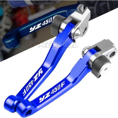 For Yamaha YZ450F YZ 450F Motorbike CNC Handle Folding Brake Clutch Lever 2009 2010 2011 2012 2013 2014 2015 2016 2017 2018 2019
