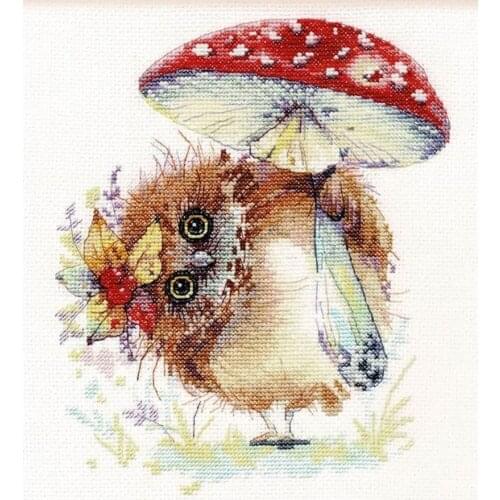 Top Manufacturer Embroidery Umbrella For Owl Cross Stitch Ideas Funny with 100% Cotton Flosses & Free Shipping for Wall Decor