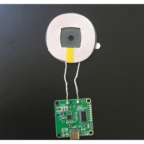 20W High Power 5V 13.5V Fast Charging Wireless Charger Transmitter Module Type-c USB + Coil Qi Universal For Phone Battery