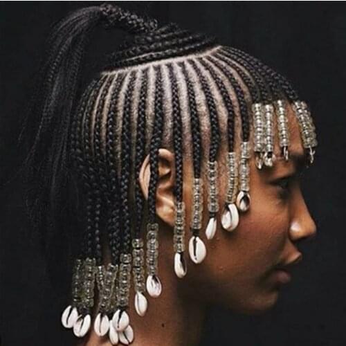 100pcs/pack 12mm Acrylic Transparent Hair Beads 5mm Big Hole Dreadlock Beads for Jumbo Braid Dreadlock Hair Accessories