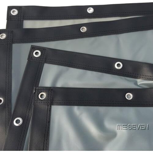 200 Inches 4:3 Factory Supply Wall Mounted PVC Material Portable Back Rear Projection Screen Curtain for Home Theater Projector