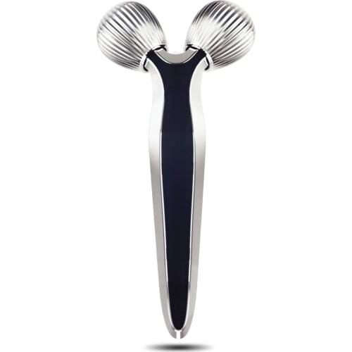 3D Solar Face Roller Microcurrents for Face Beauty Gouache Scraper for Face Skin Care Facial Massager V-Face for Face Lift Tools