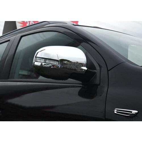 ABS Chrome Side Door Mirror With Lamp Cover For Mitsubishi ASX 2016 2017