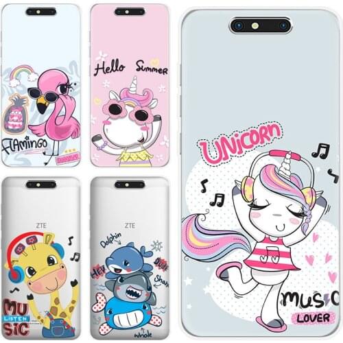 Case for ZTE Blade V8 V7 lite mini A330 A6 L7 Z MAX Z982 A910 A602 A610 A512 A521 A520 Cute soft silicon TPU Back Cover