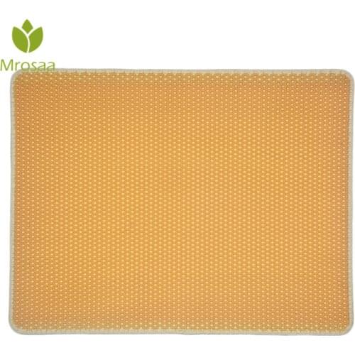 4 Colors Double Layer Cat Litter Trapping EVA Waterproof Pet Cat Litter Mat Pet Litter Cat Mat Clean Pad Cats Accessories