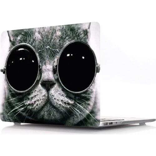 New Lovely Cartoon Cat Coque for Macbook Pro 13 Pro 15 CD ROM A1278 A1286 Laptop Case Pro 13 Pro 15 CD ROM Cover Hard PVC