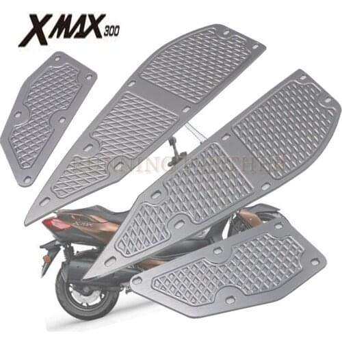 Foot Pegs plate For Yamaha XMAX X-MAX 250 300 Footrest Step pads Motorcycle Accessories High Quality 100% Brand New