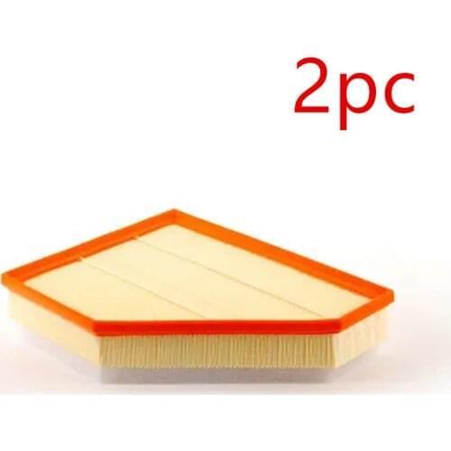 Air Filter Fits ALPINA D3 for BMW X1 E92 E91 E90 E87 E84 E81 2.0-3.0L 13717797465 2 pc