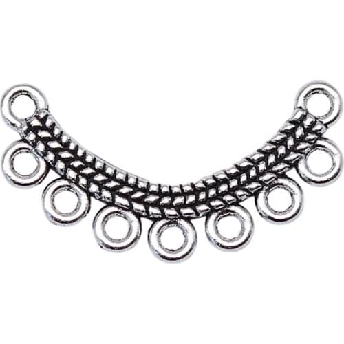 WYSIWYG 10pcs 26x12mm Porous Earring Connector For Jewelry Accessories Earring Accessory Parts Charm Earring Connector