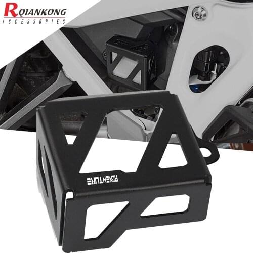 Motorcycle Rear Brake Pump Fluid Tank Oil Cup Reservoir Guard Cover Protector For HONDA Arrica Twin CRF1100L ADVENTURE 2019-2021