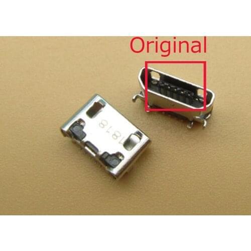 10pcs/lot Tablet Charging Socket Micro USB Port For Lenovo pad A2109 USB Jack