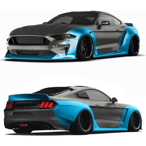 2021 Suitable For Ford 18-20 Refitted Mustang Special Cd Wide Body Kit Wheel Eyebrow