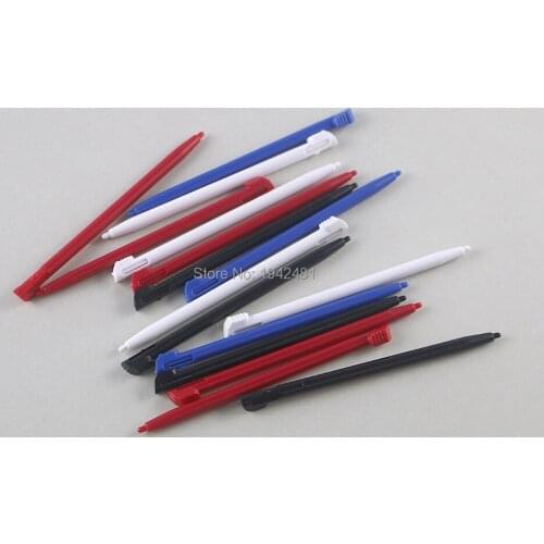 300pcs New Plastic Stylus Pen Screen Touch Pen For 2DS Game Console Touch Screen Stylus Pen Black Blue Red white