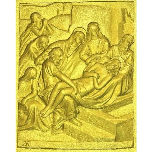 3D stl model for CNC machine CNC 3d Relief Model STL for path of sorrow--14