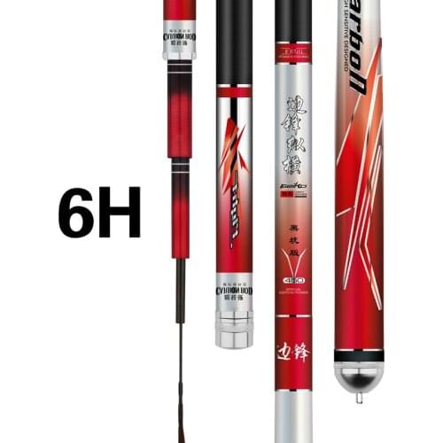4H 5H 6H Super Hard Hand Rod 3.6m-8.1m Telescopic Fishing Olta High Carbon Fiber Carp Fish Canne Vara De Pesca Fishing Tackle
