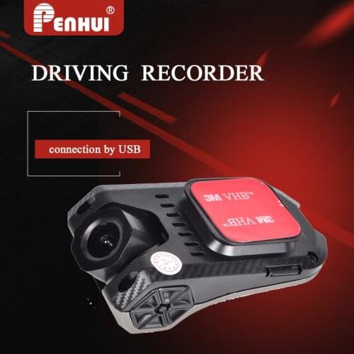 Car DVR Camera ADAS Dash Cam With G-sensor 720P HD Night Vision Car Dashcam 155° Wide Angle Android USB Video Recorder