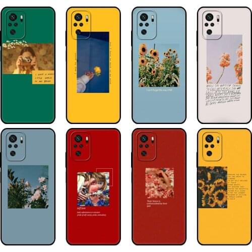 Black tpu Case For Xiaomi Redmi 9T Case Redmi Note 9T Note 10 Pro Case Funny pictures text Custom Photo
