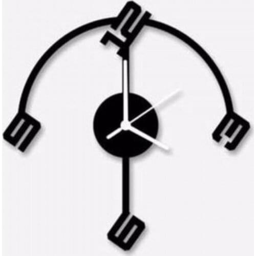 HLO 2021 Home Decoration Rimless Wooden Wall Clock Quality Material Stylish Living Room New Modern Silent Mechanism