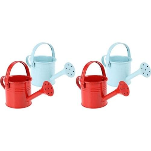 4Pcs Watering Can with Nozzle and Handle for Children Indoor Plants Watering Bucket for Garden Indoor and Outdoor Plants