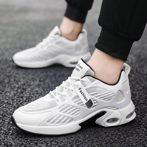 Male spring mens sneakers casual informales man 2020 Shoes Breathable fashion trainers solid Sneaker s white sport leisure para